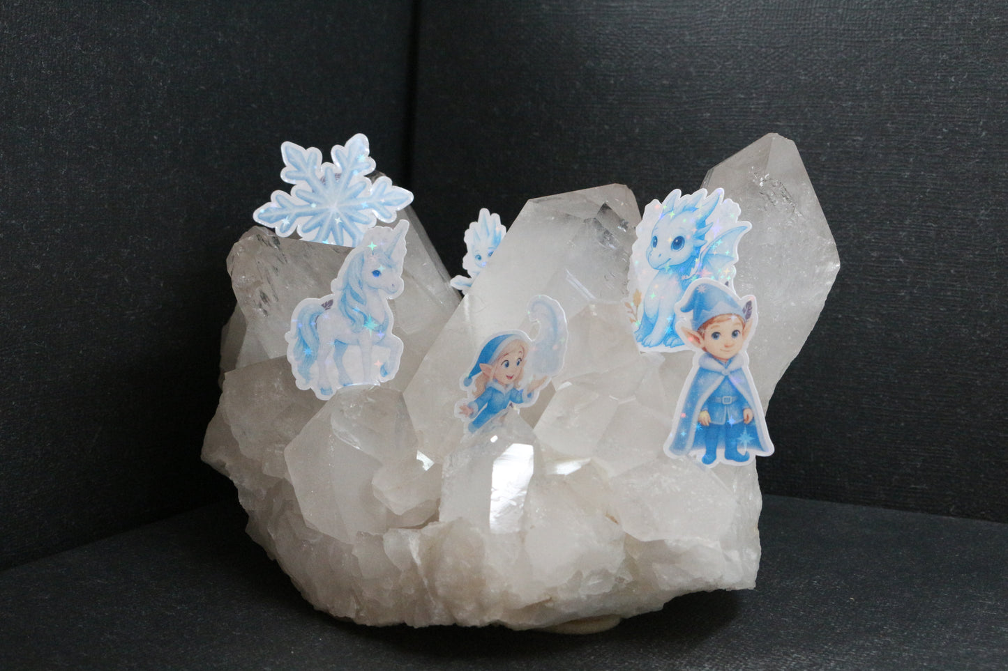 Sticker-Set "Winterfeder"