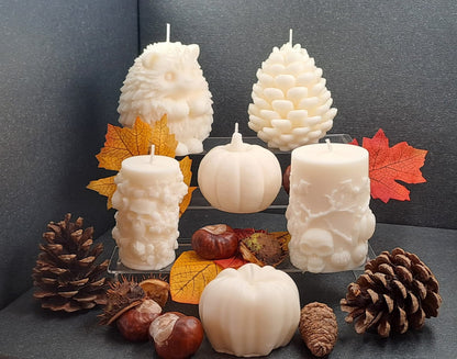 Seelenkerze - Sojawachs - Hebst-und Weihnachtsedition