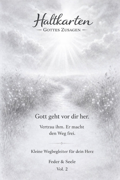 Feder & Seele - Haltkarten Vol. 1 - Gottes Zusagen