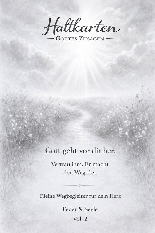 Feder & Seele - Haltkarten Vol. 1 - Gottes Zusagen