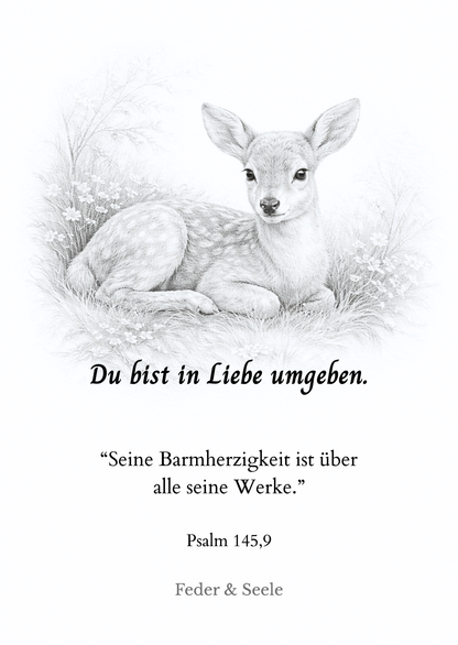 Feder & Seele - Haltkarten-Set Vol. 2 (10 Gottes Zusagen |  PDF-Download)