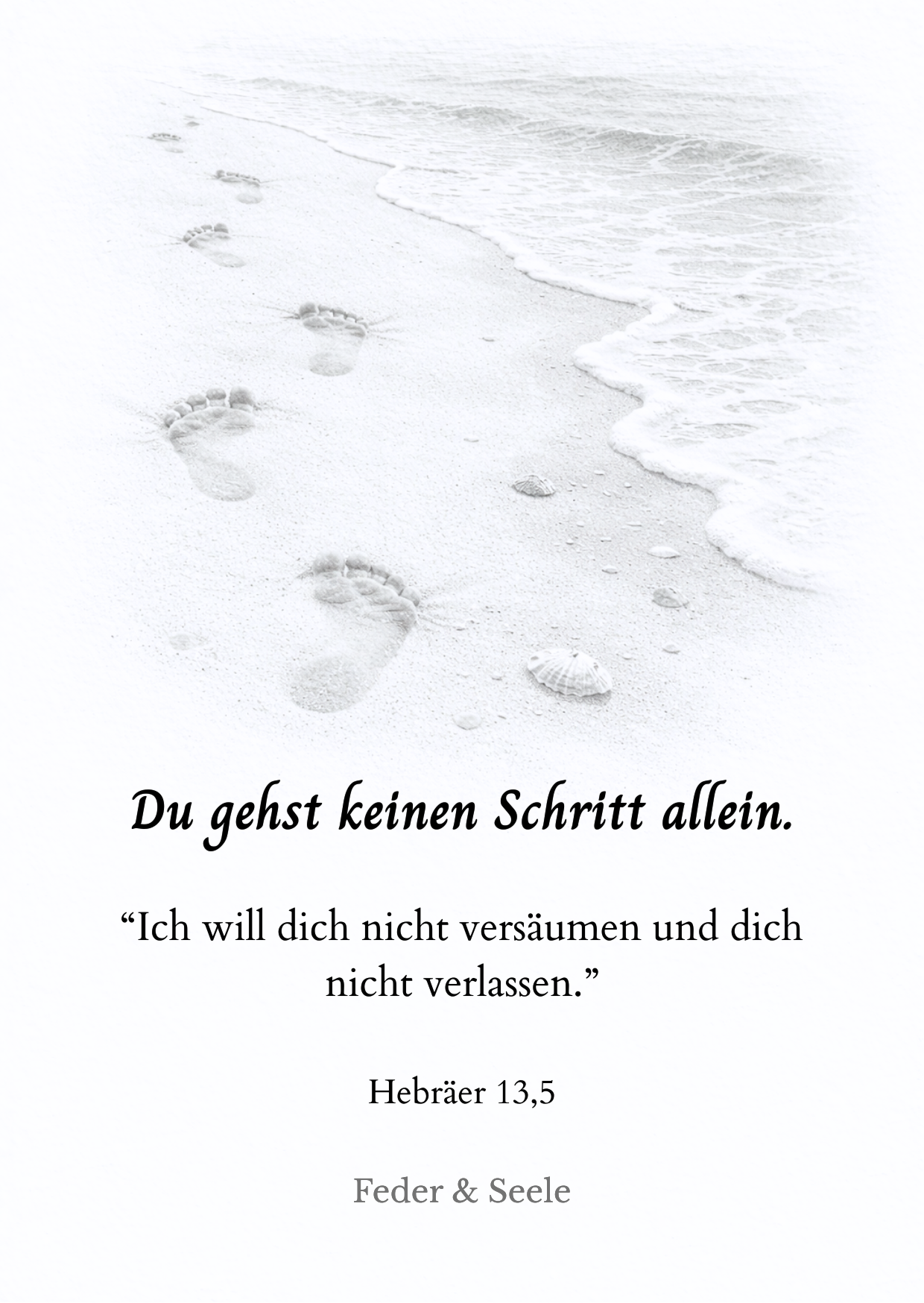 Feder & Seele - Haltkarten-Set Vol. 2 (10 Gottes Zusagen |  PDF-Download)