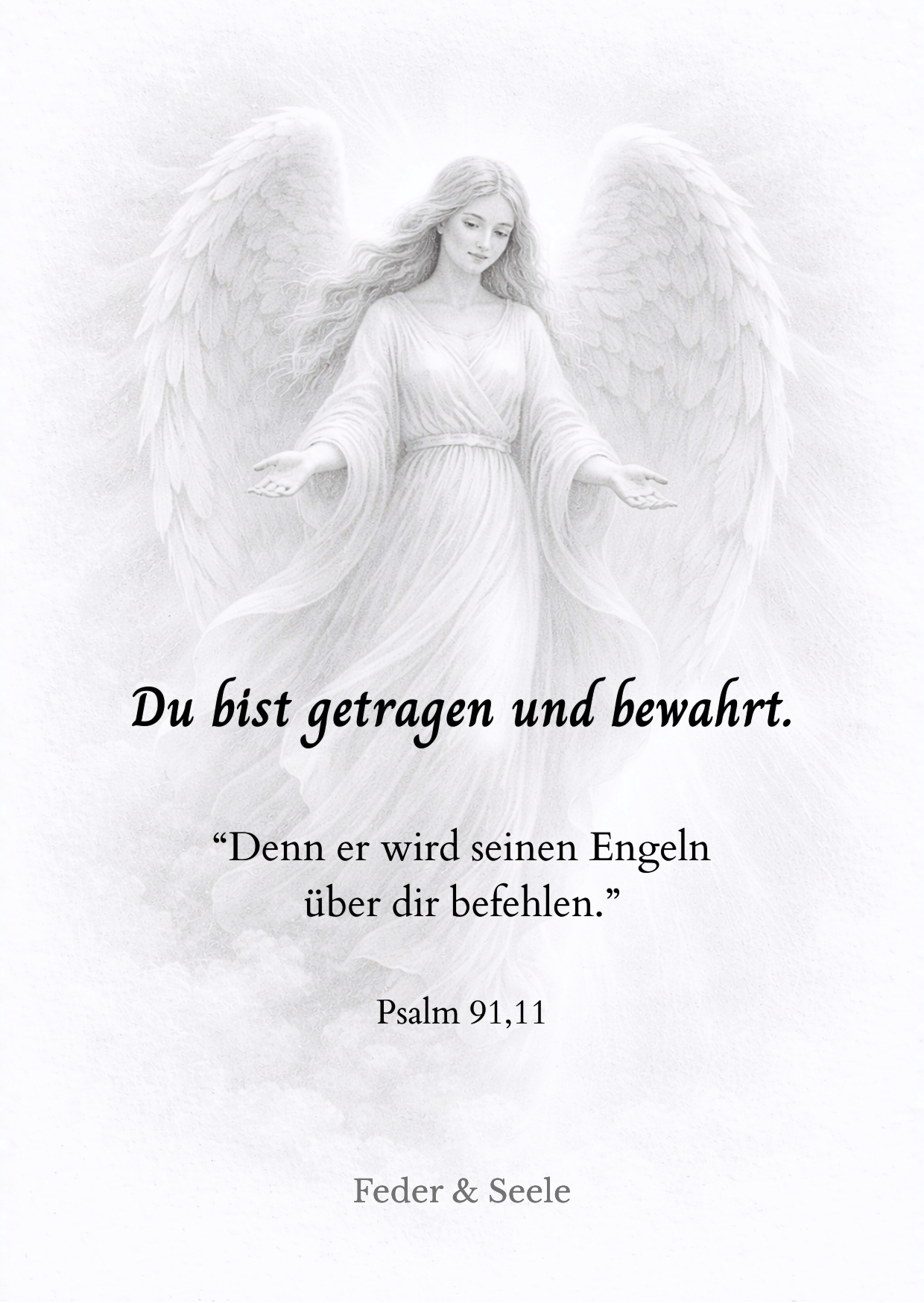 Feder & Seele - Haltkarten-Set Vol. 1 (10 Gottes Zusagen |  PDF-Download)