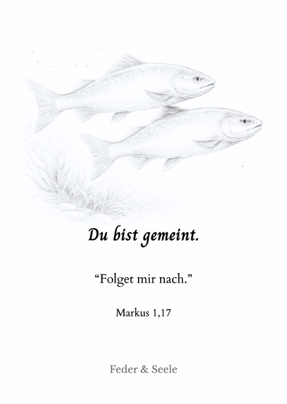 Feder & Seele - Haltkarten-Set Vol. 2 (10 Gottes Zusagen |  PDF-Download)