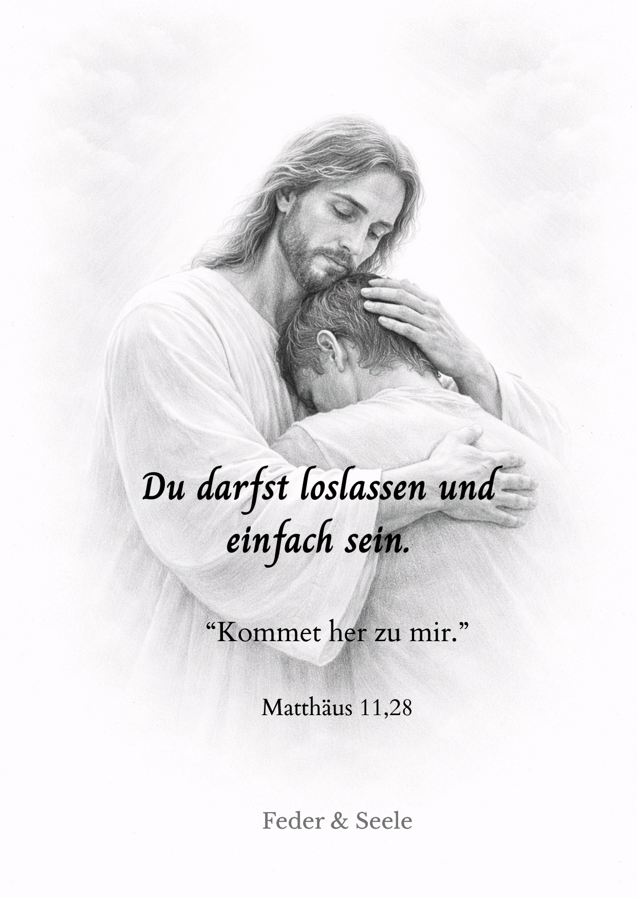 Feder & Seele - Haltkarten-Set Vol. 1 (10 Gottes Zusagen |  PDF-Download)