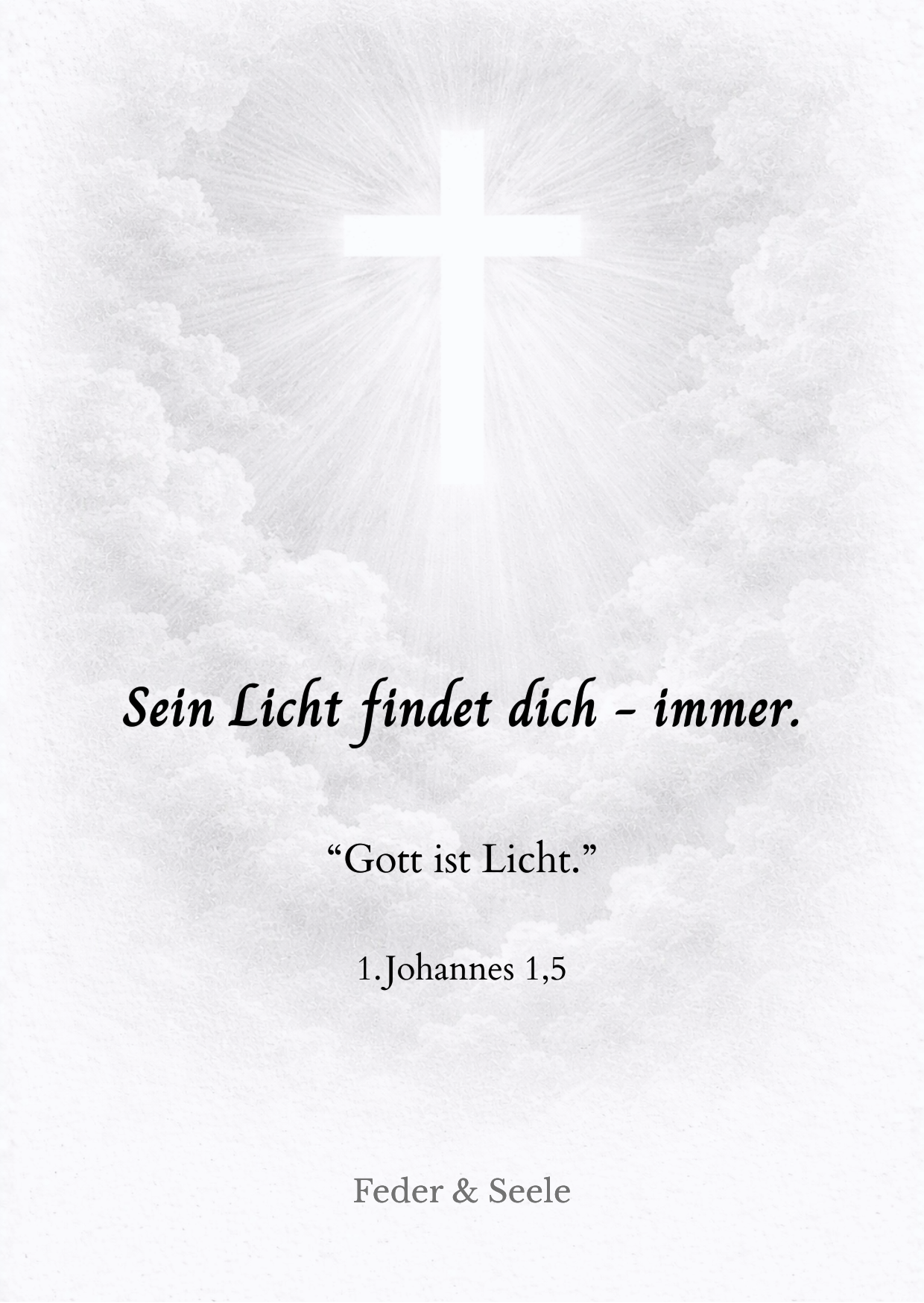 Feder & Seele - Haltkarten-Set Vol. 1 (10 Gottes Zusagen |  PDF-Download)