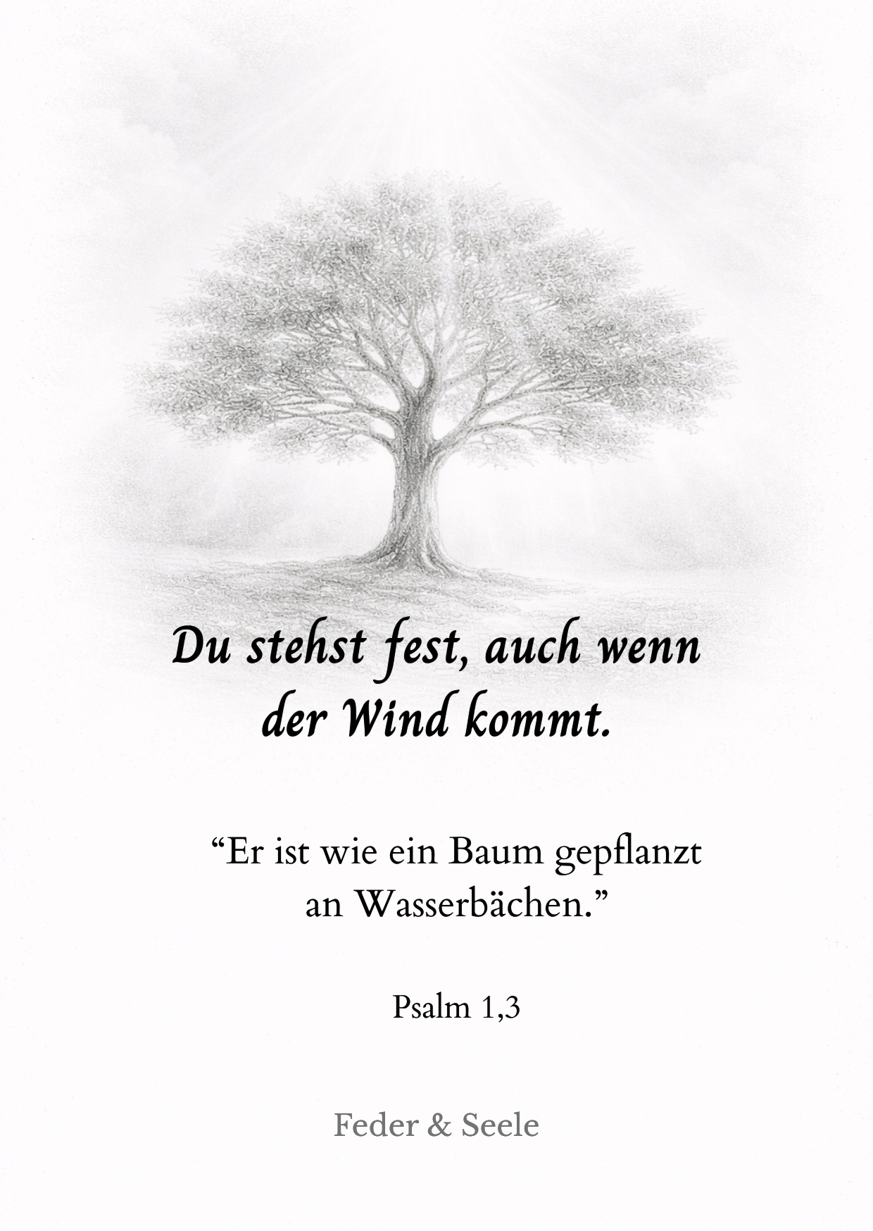 Feder & Seele - Haltkarten-Set Vol. 1 (10 Gottes Zusagen |  PDF-Download)