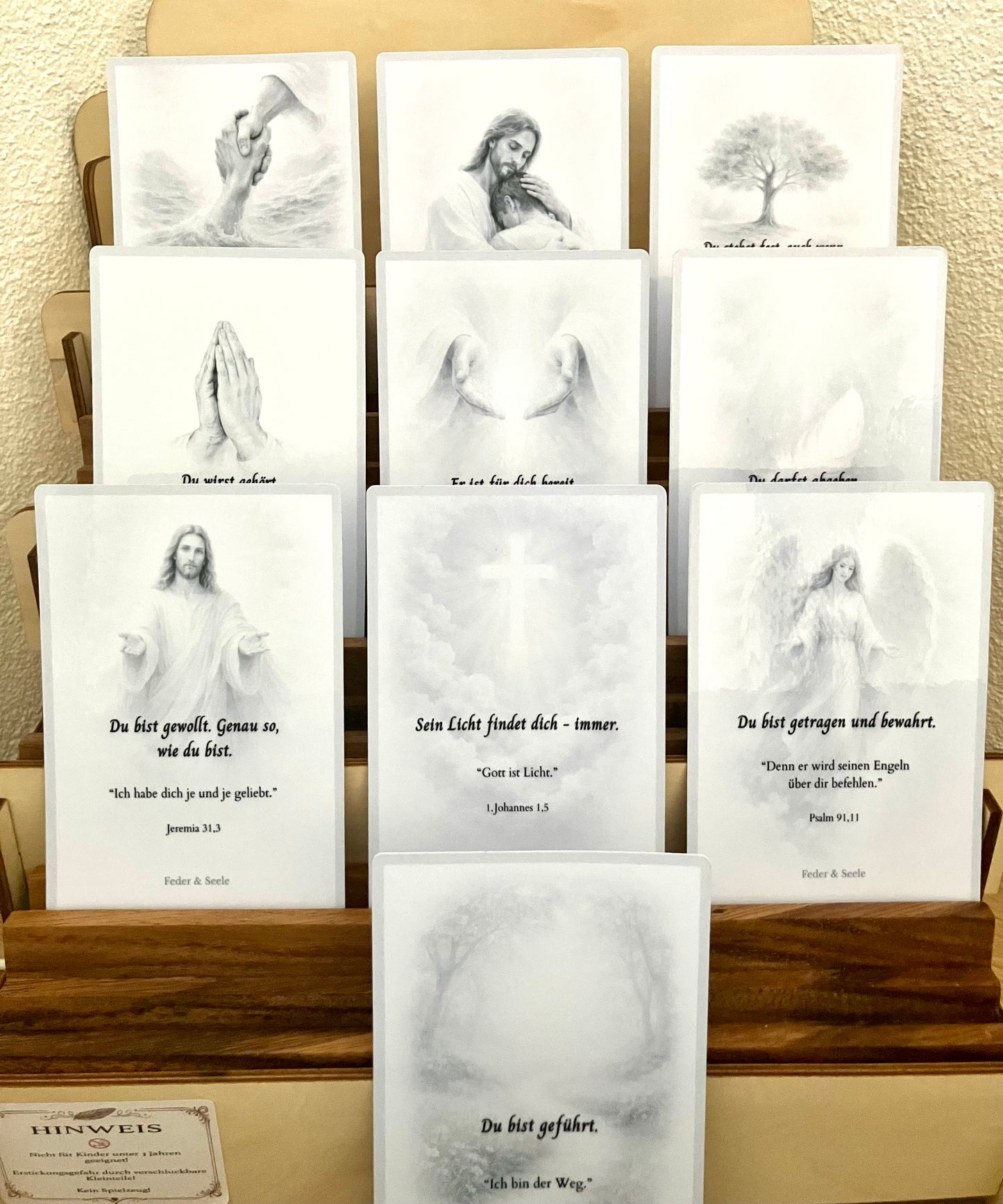 Feder & Seele - Haltkarten Vol. 1 - Gottes Zusagen