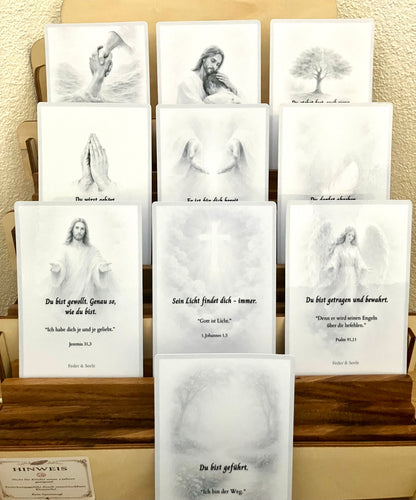 Feder & Seele - Haltkarten Vol. 1 - Gottes Zusagen