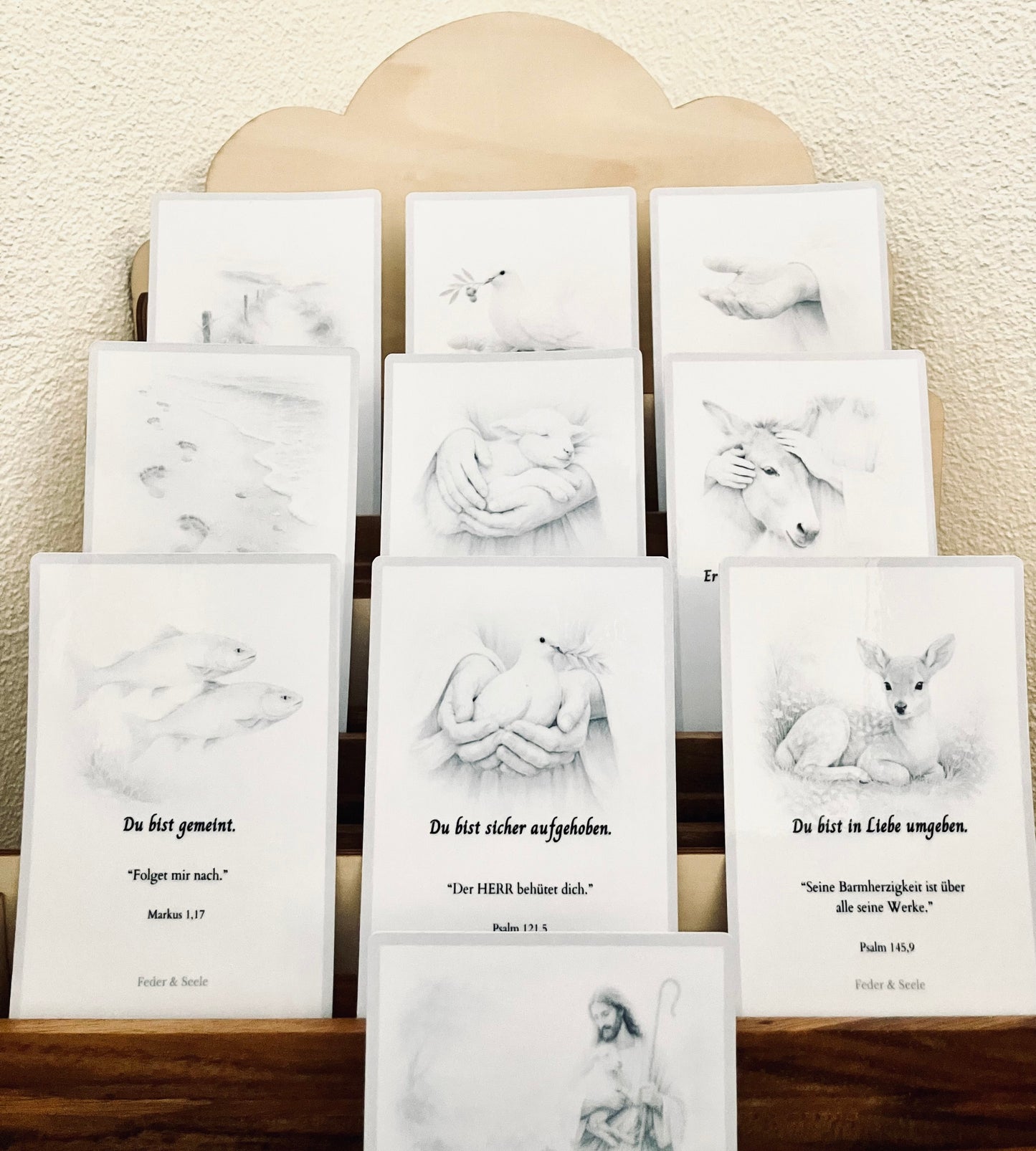 Feder & Seele - Haltkarten Vol. 2 - Gottes Zusagen