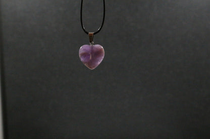 Kette - Amethystherz