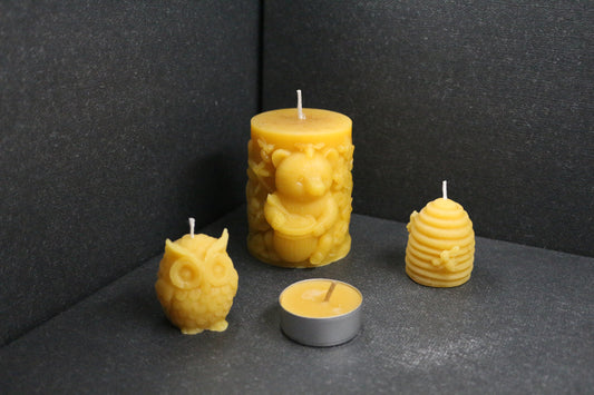 Seelenkerze - Bienenwachs