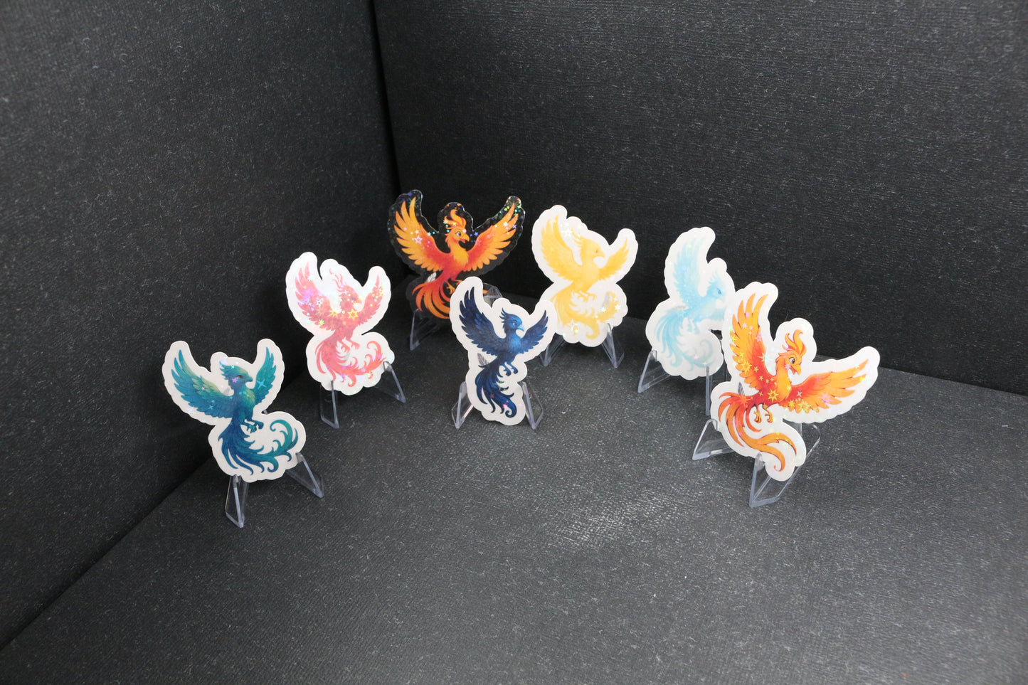 Sticker-Set "Phönixfeder"