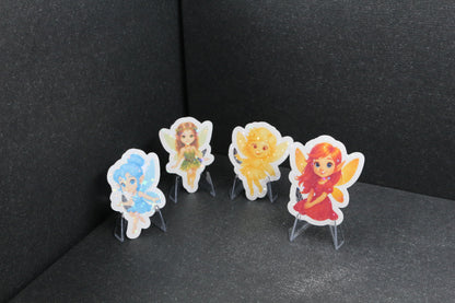 Sticker oder Lesezeichen "Federflügel"