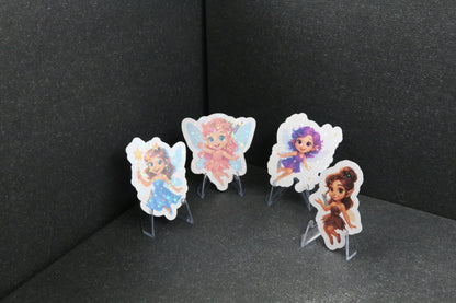 Sticker oder Lesezeichen "Federflügel"