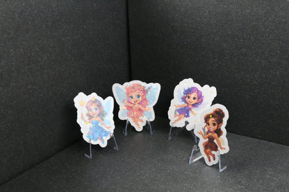 Sticker oder Lesezeichen "Federflügel"