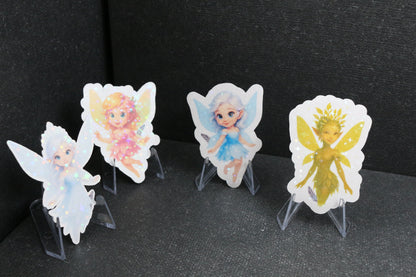 Sticker oder Lesezeichen "Federflügel"