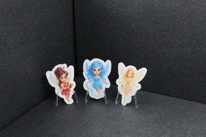 Sticker oder Lesezeichen "Federflügel"