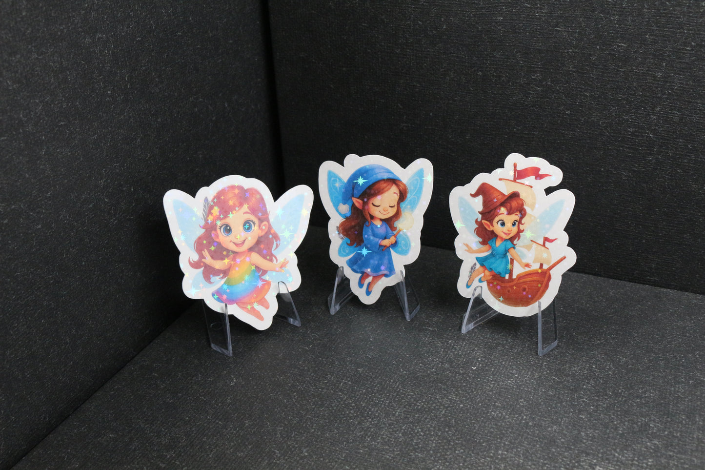 Sticker oder Lesezeichen "Federflügel"