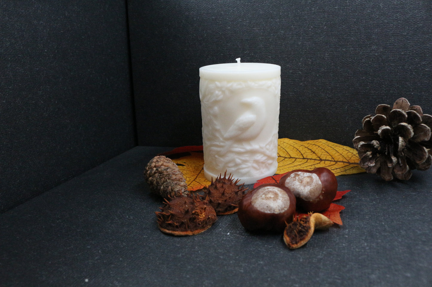 Seelenkerze - Sojawachs - Hebst-und Weihnachtsedition