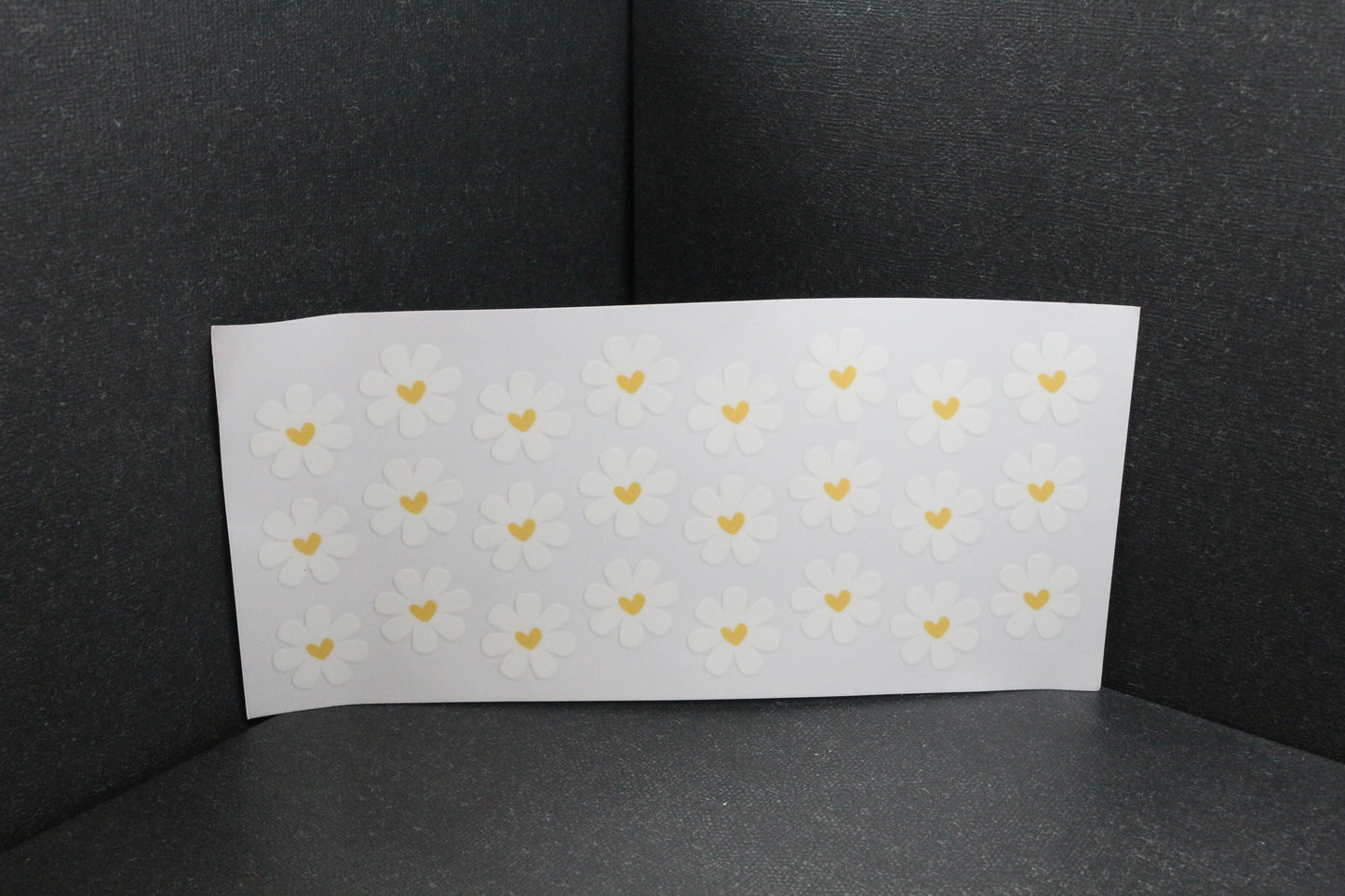 Vinylaufkleber "Flowers" - Einzelkauf für Trinkgefäße