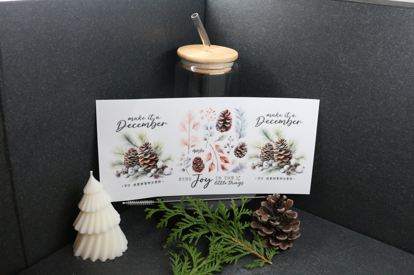 Trinkglas "Wintermagic" - Glas