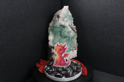 Sticker oder Lesezeichen "Drachenfeder"