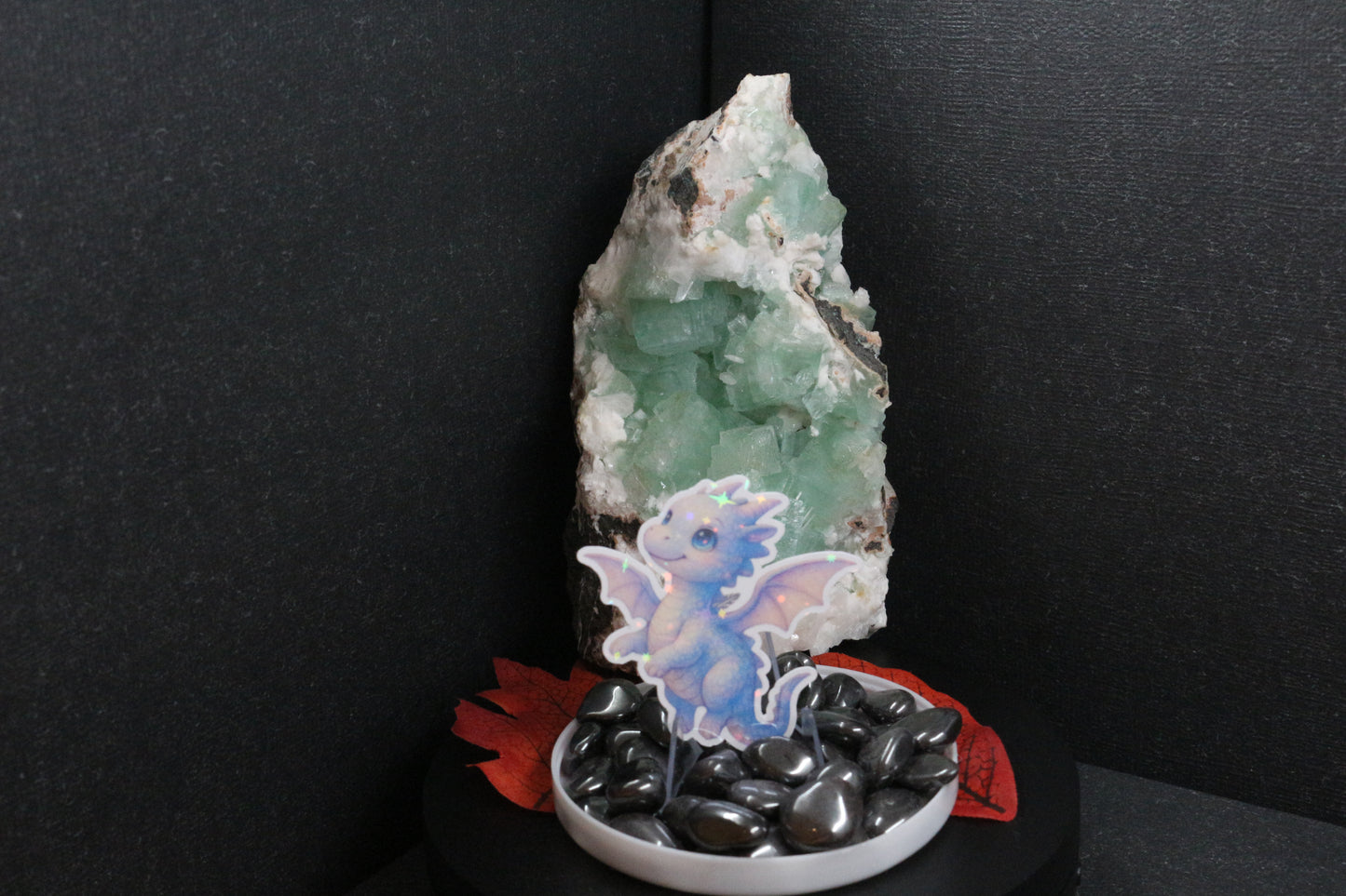 Sticker oder Lesezeichen "Drachenfeder"