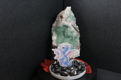 Sticker oder Lesezeichen "Drachenfeder"