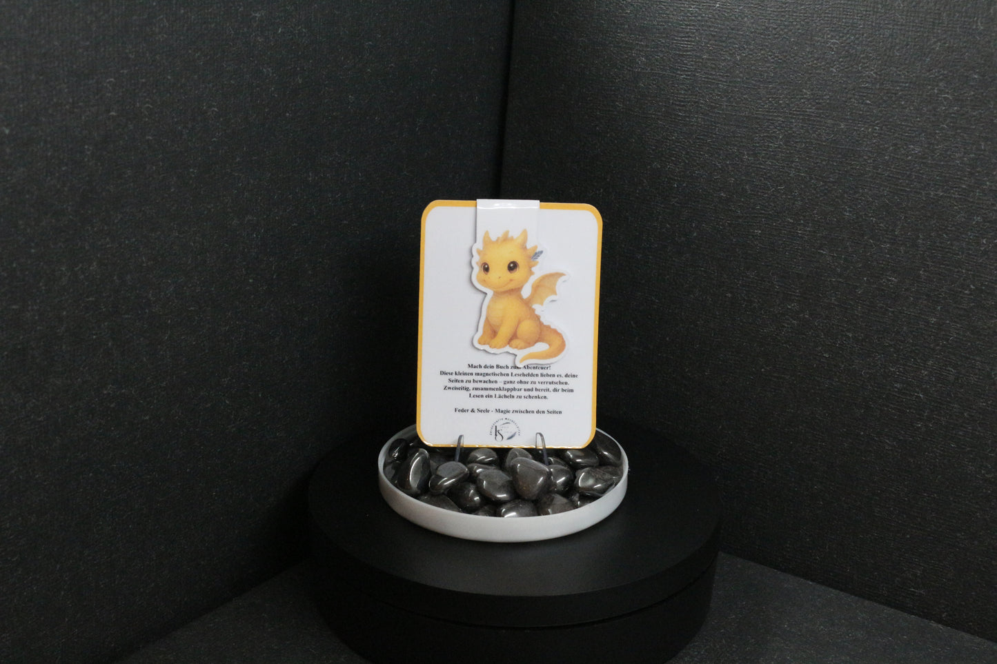 Sticker oder Lesezeichen "Drachenfeder"