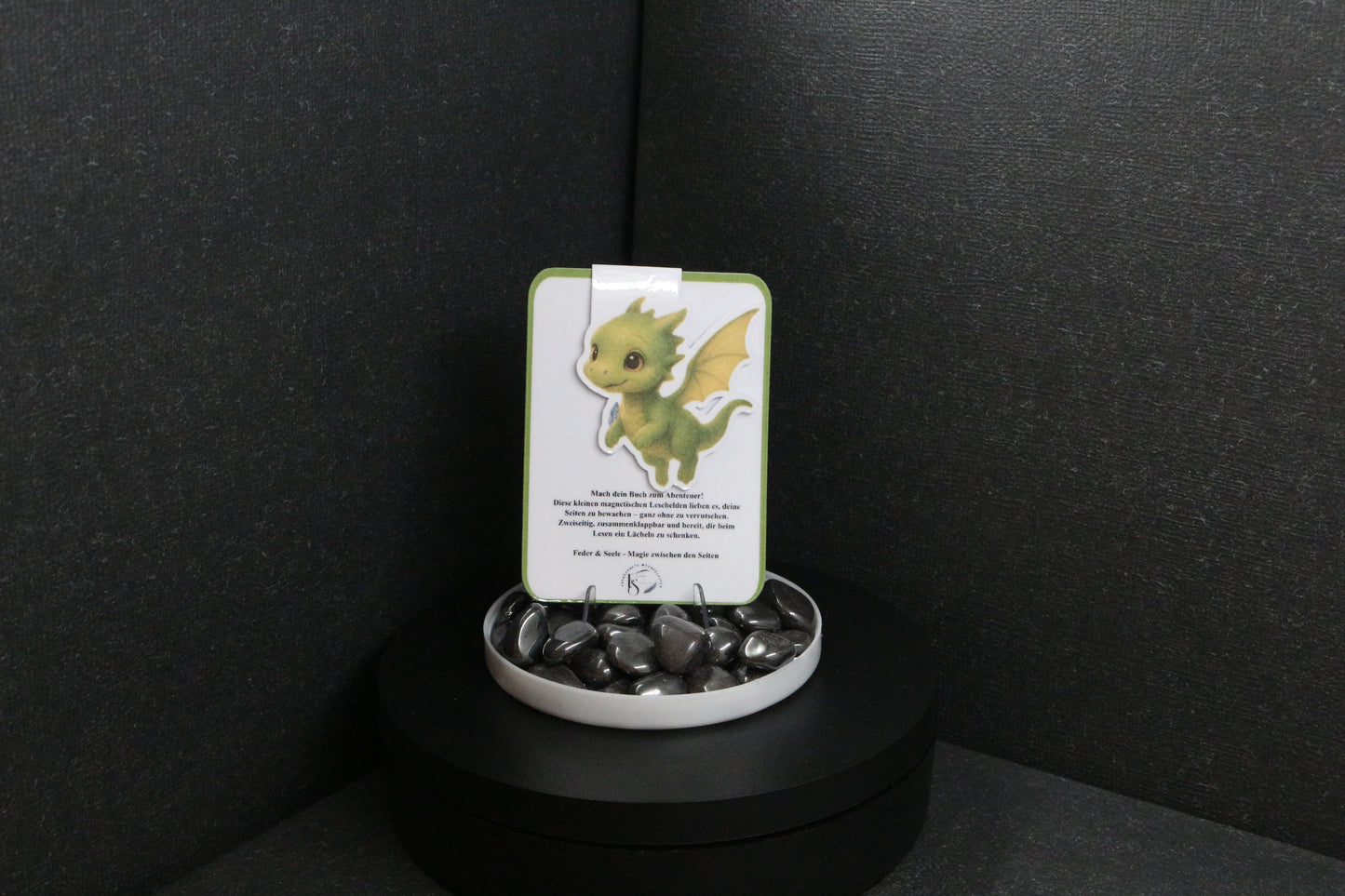 Sticker oder Lesezeichen "Drachenfeder"