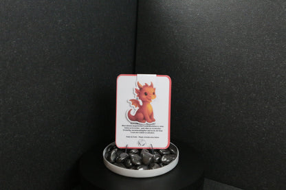 Sticker oder Lesezeichen "Drachenfeder"