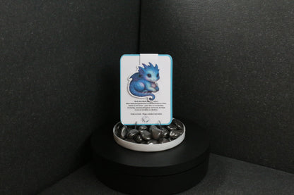 Sticker oder Lesezeichen "Drachenfeder"