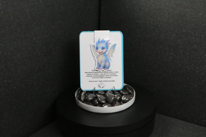 Sticker oder Lesezeichen "Drachenfeder"