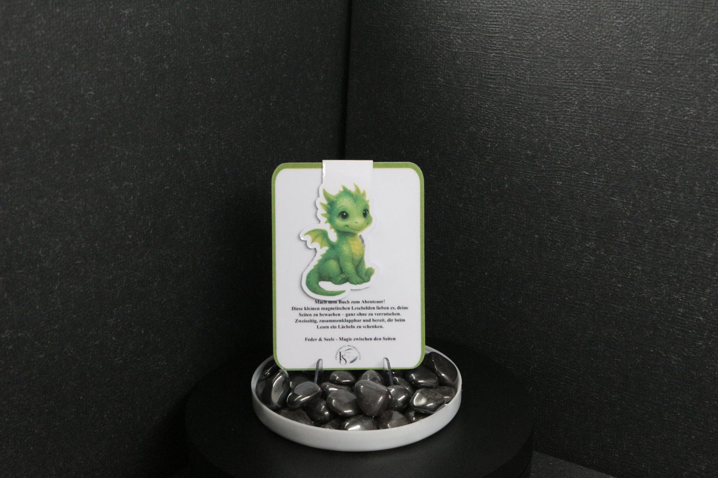 Sticker oder Lesezeichen "Drachenfeder"