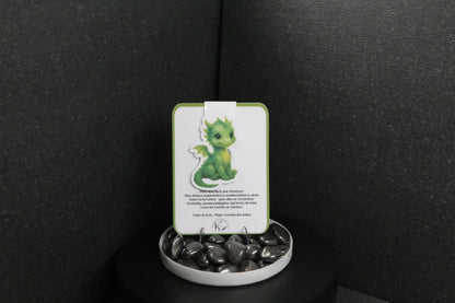 Sticker oder Lesezeichen "Drachenfeder"