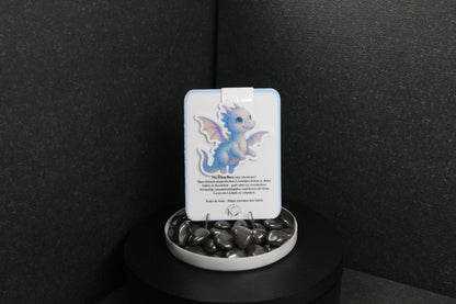 Sticker oder Lesezeichen "Drachenfeder"