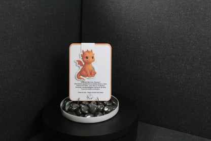 Sticker oder Lesezeichen "Drachenfeder"