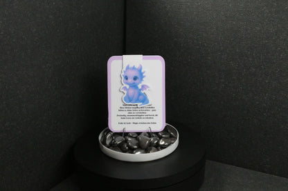 Sticker oder Lesezeichen "Drachenfeder"