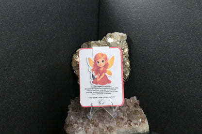 Sticker oder Lesezeichen "Federflügel"