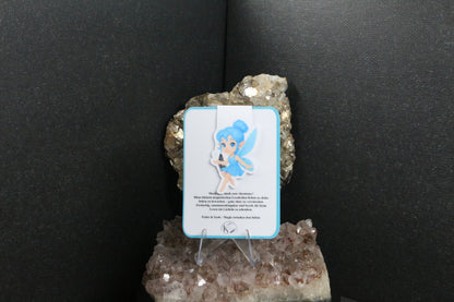 Sticker oder Lesezeichen "Federflügel"