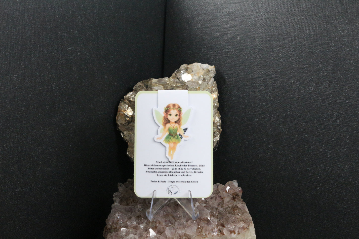 Sticker oder Lesezeichen "Federflügel"