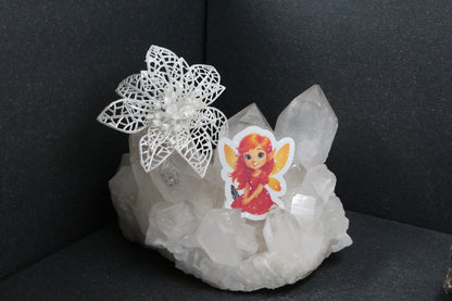 Sticker oder Lesezeichen "Federflügel"