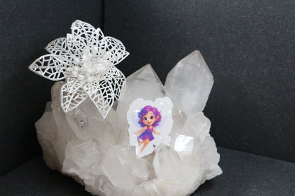 Sticker oder Lesezeichen "Federflügel"