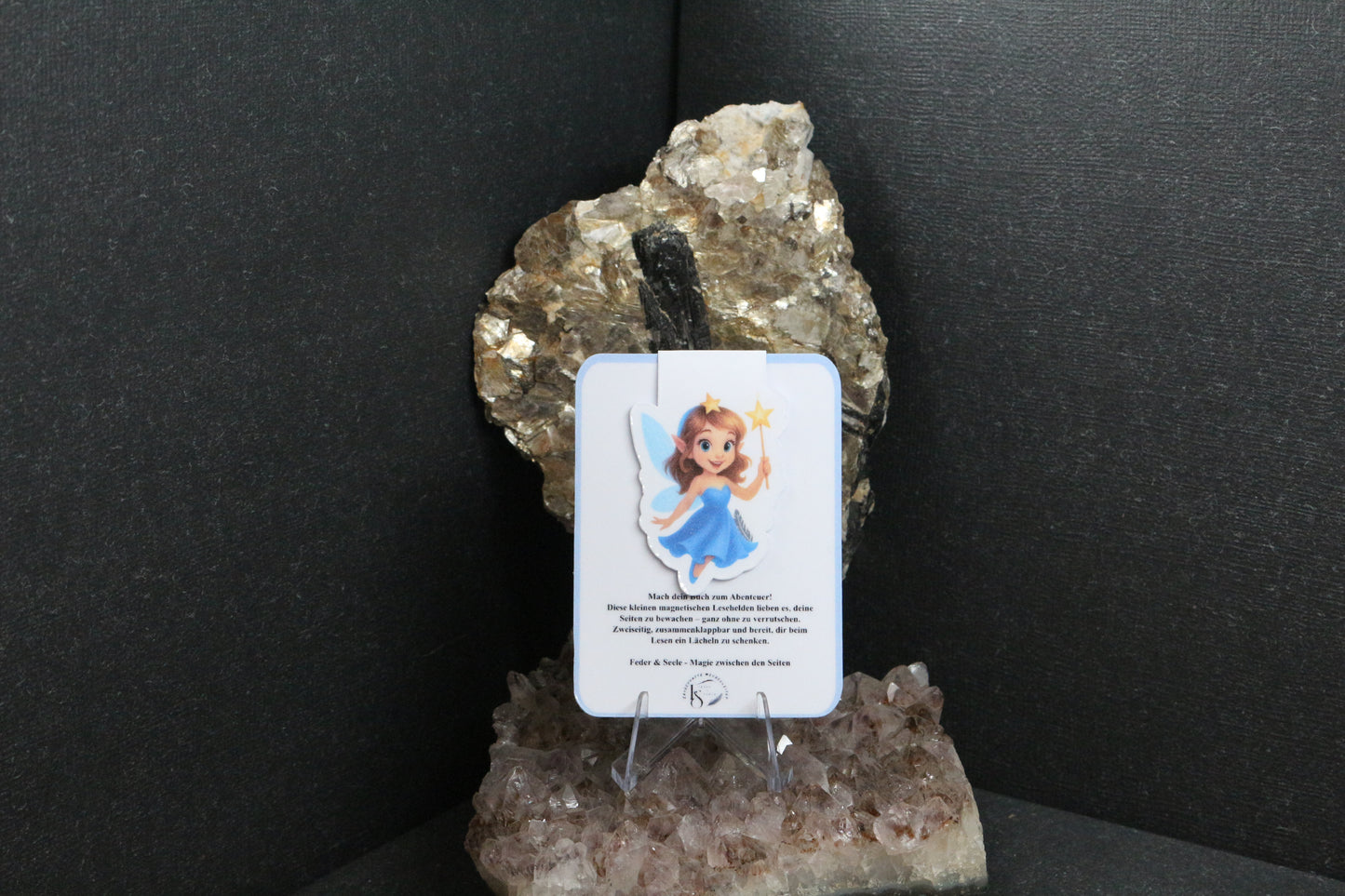 Sticker oder Lesezeichen "Federflügel"