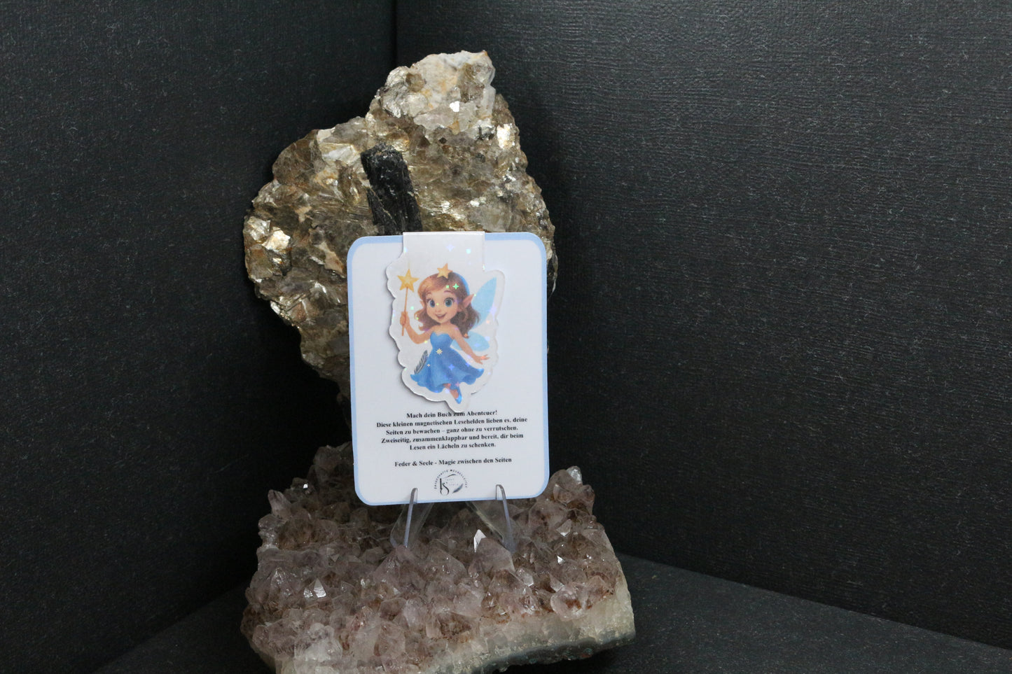 Sticker oder Lesezeichen "Federflügel"