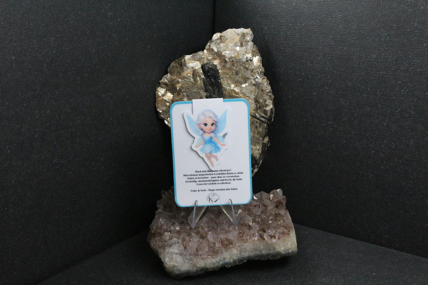 Sticker oder Lesezeichen "Federflügel"