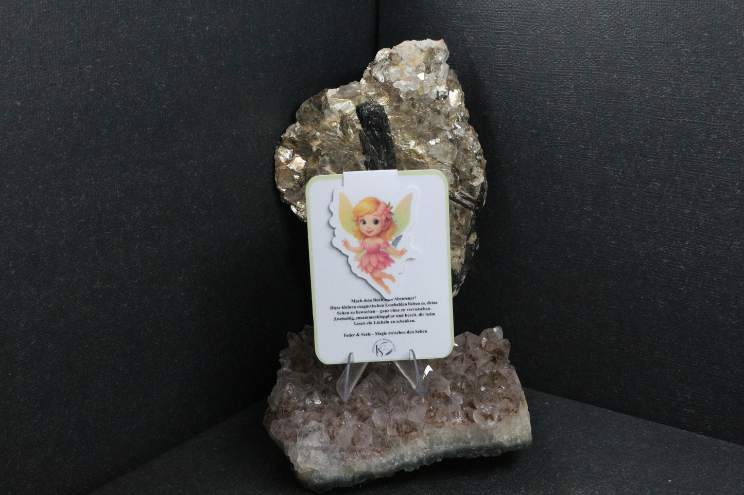 Sticker oder Lesezeichen "Federflügel"