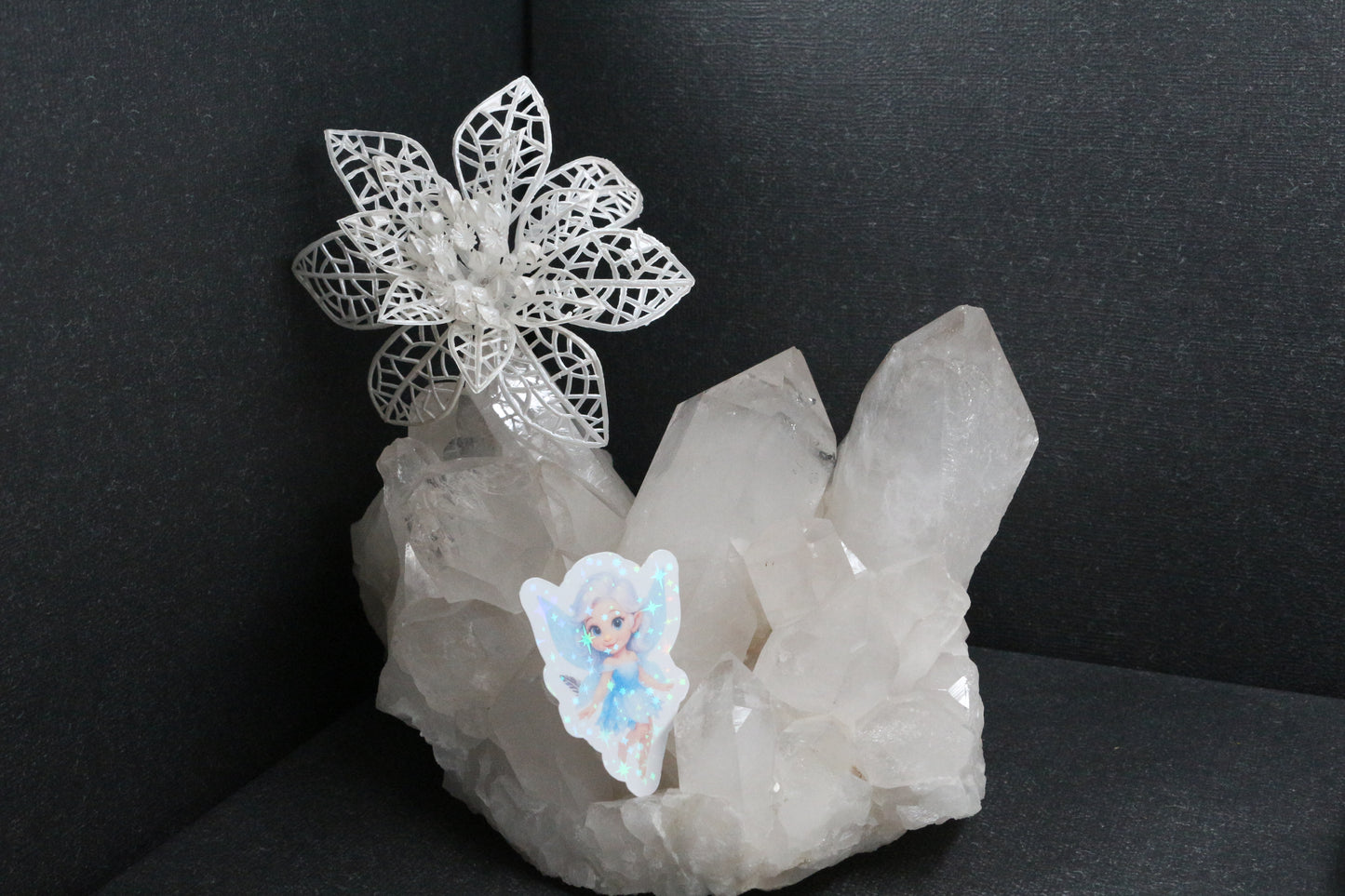 Sticker oder Lesezeichen "Federflügel"