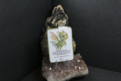 Sticker oder Lesezeichen "Drachenfeder"